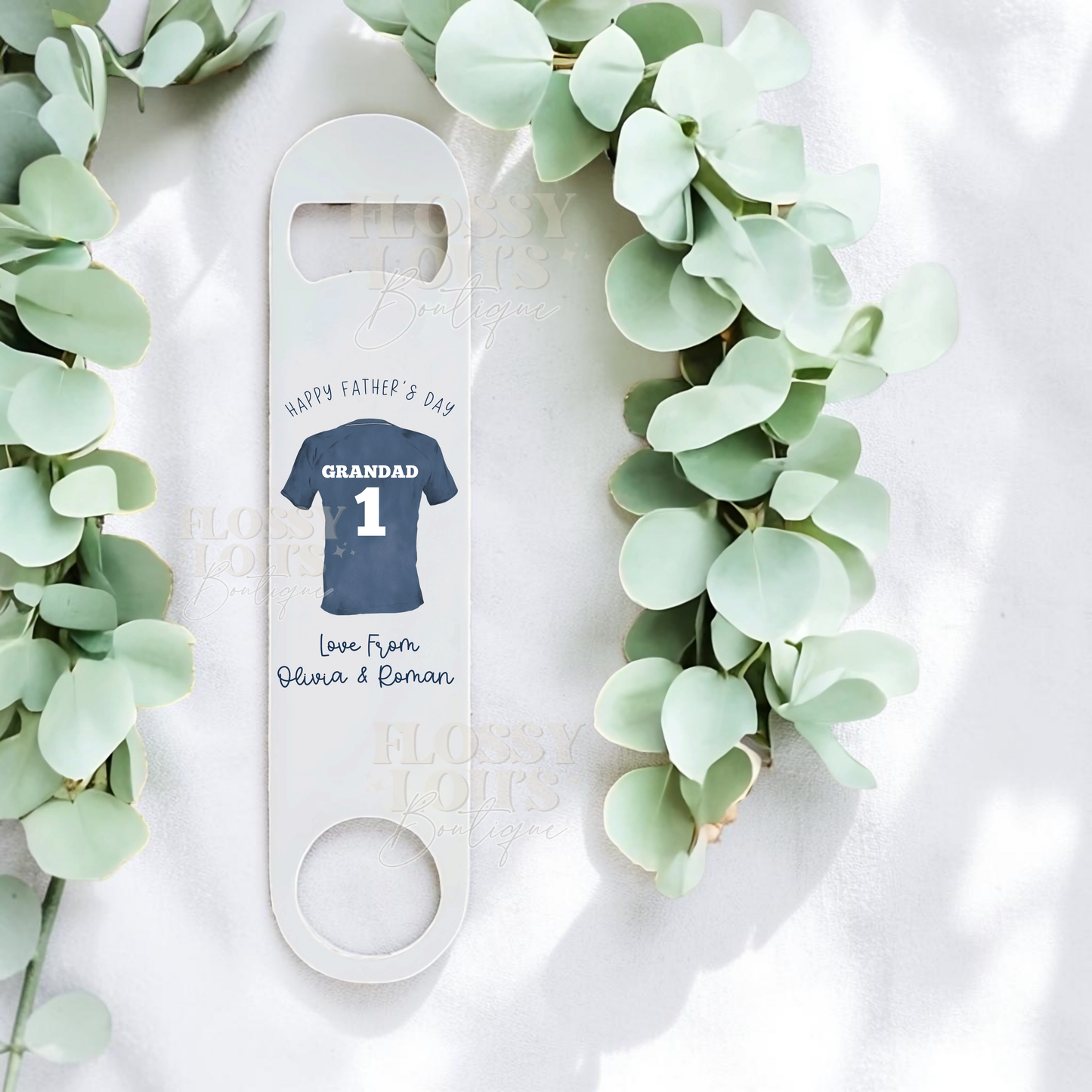 Father’s Day - Bottle Opener - Football T-Shirt