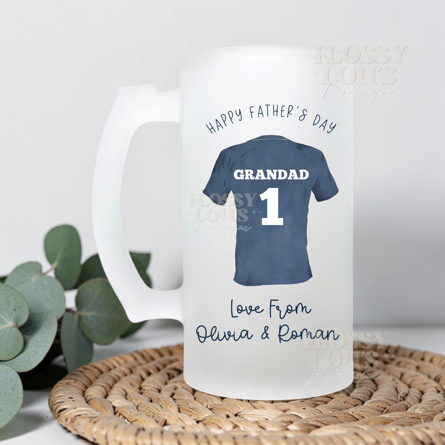 Father’s Day - Beer Stein - Football T-Shirt