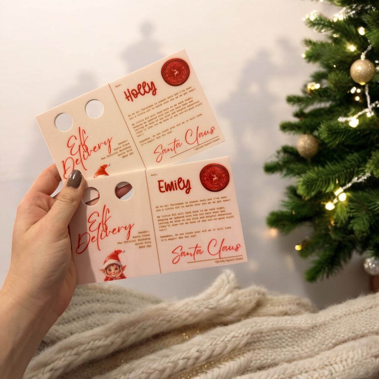 Elf Postcard
