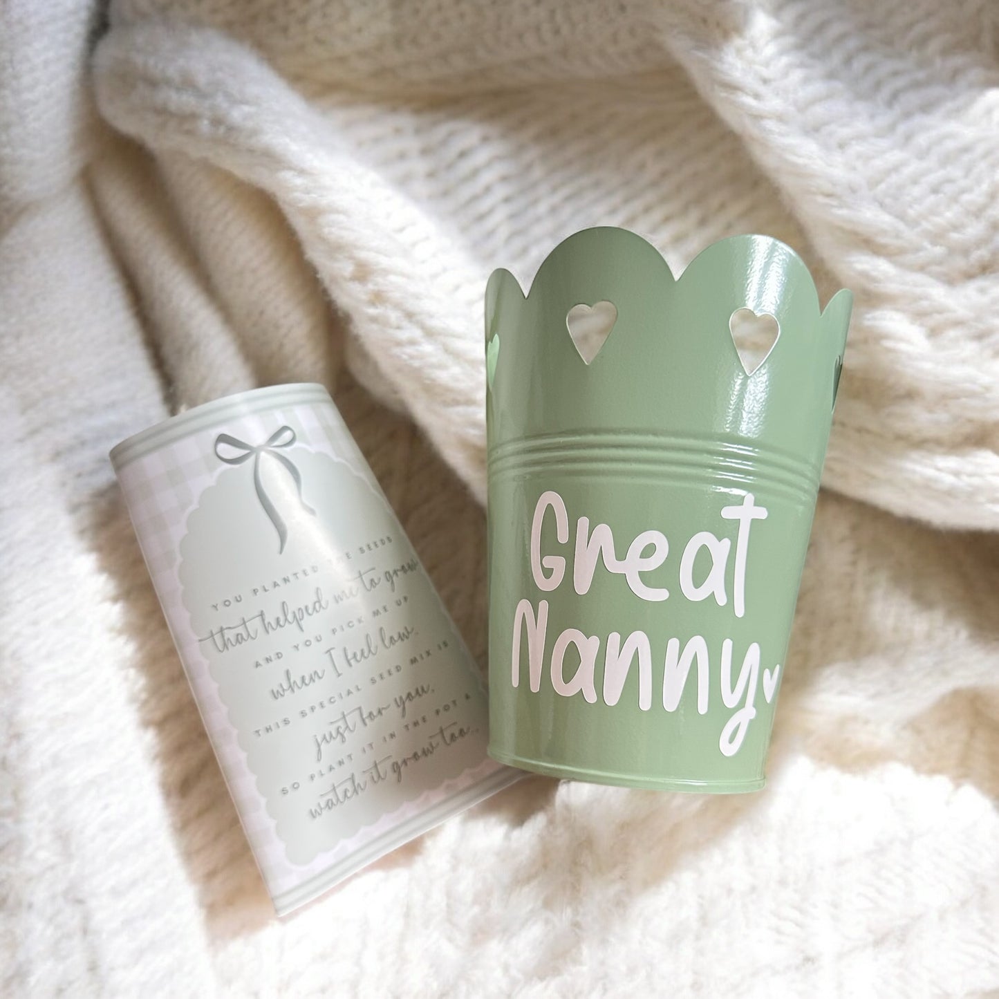 Plant Pot & Seed Packet