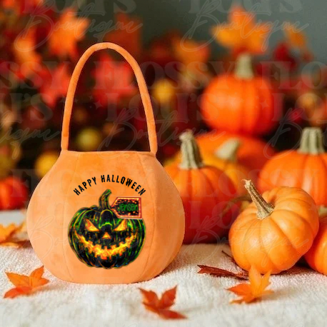 Pumpkin Trick or Treat Bags