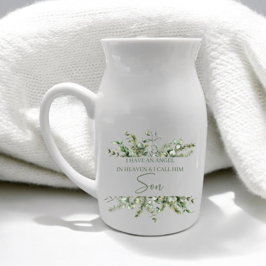Angel in Heaven Flower Pot - Male