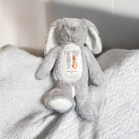 Grey Bunny Keepsake