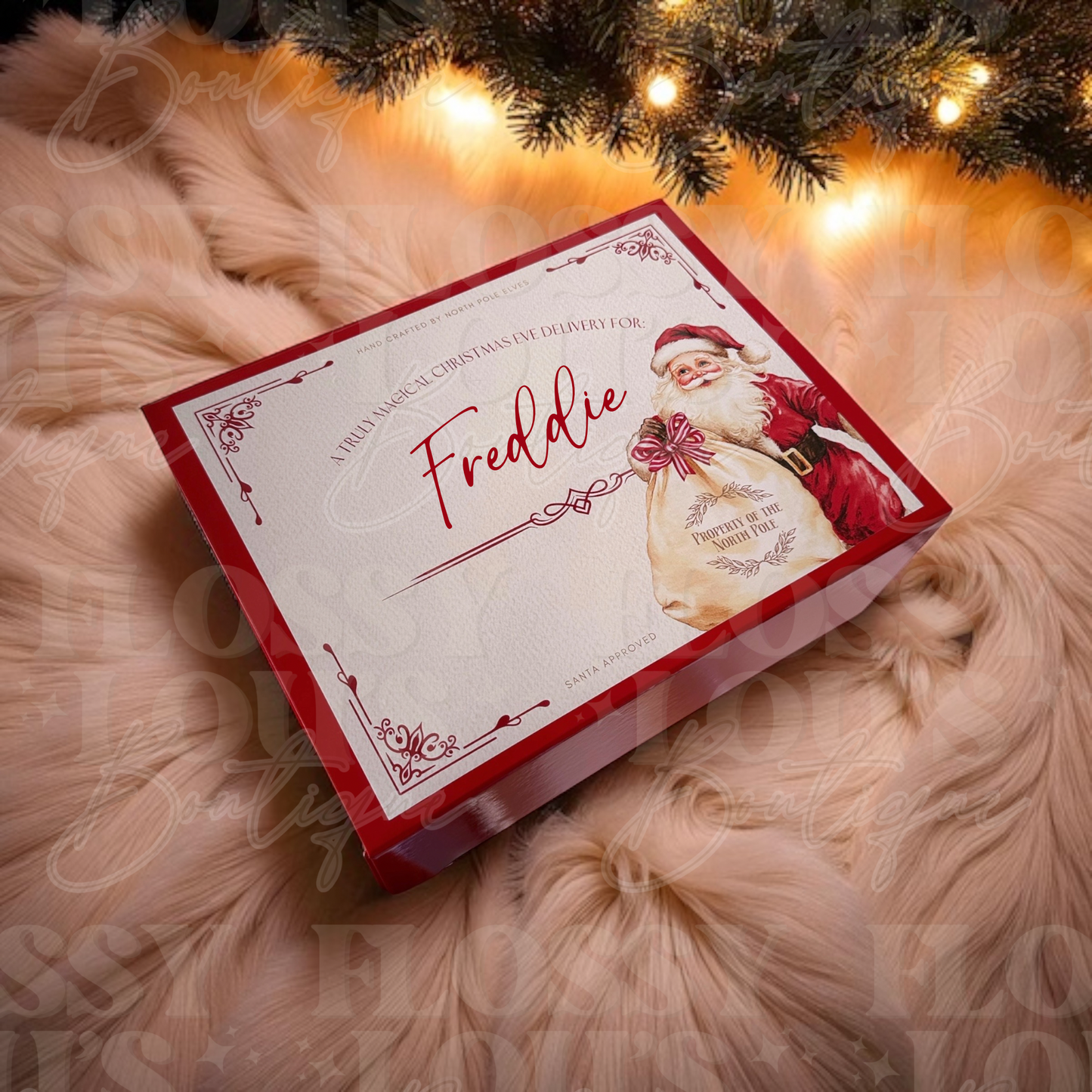 Christmas Eve Box- Red