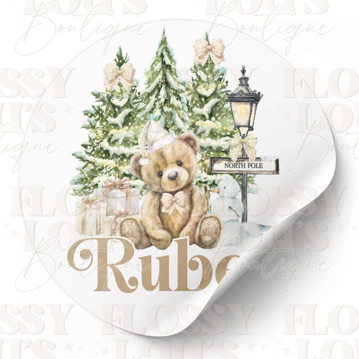 Christmas - Sticker - North Pole Lane