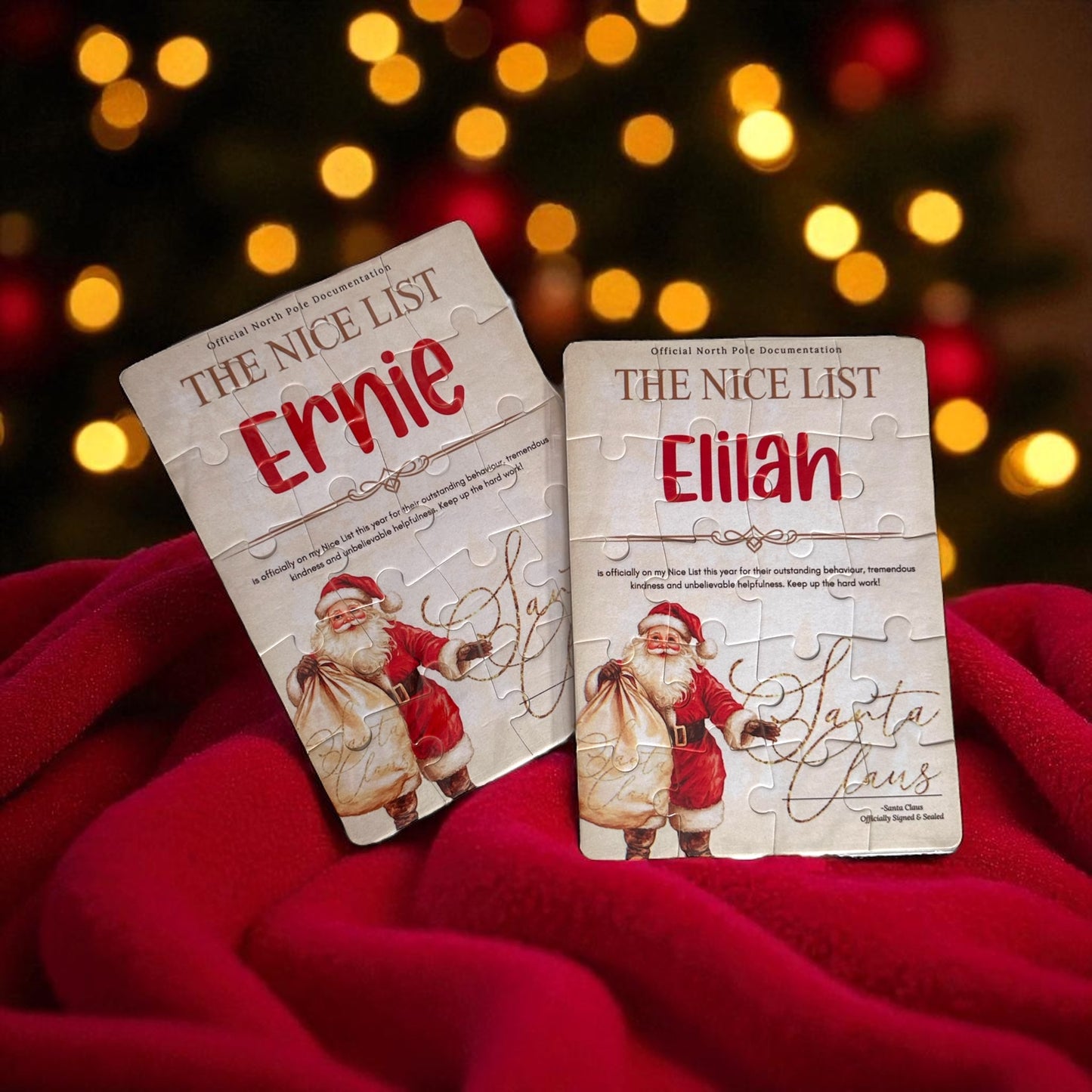 Nice List Puzzle
