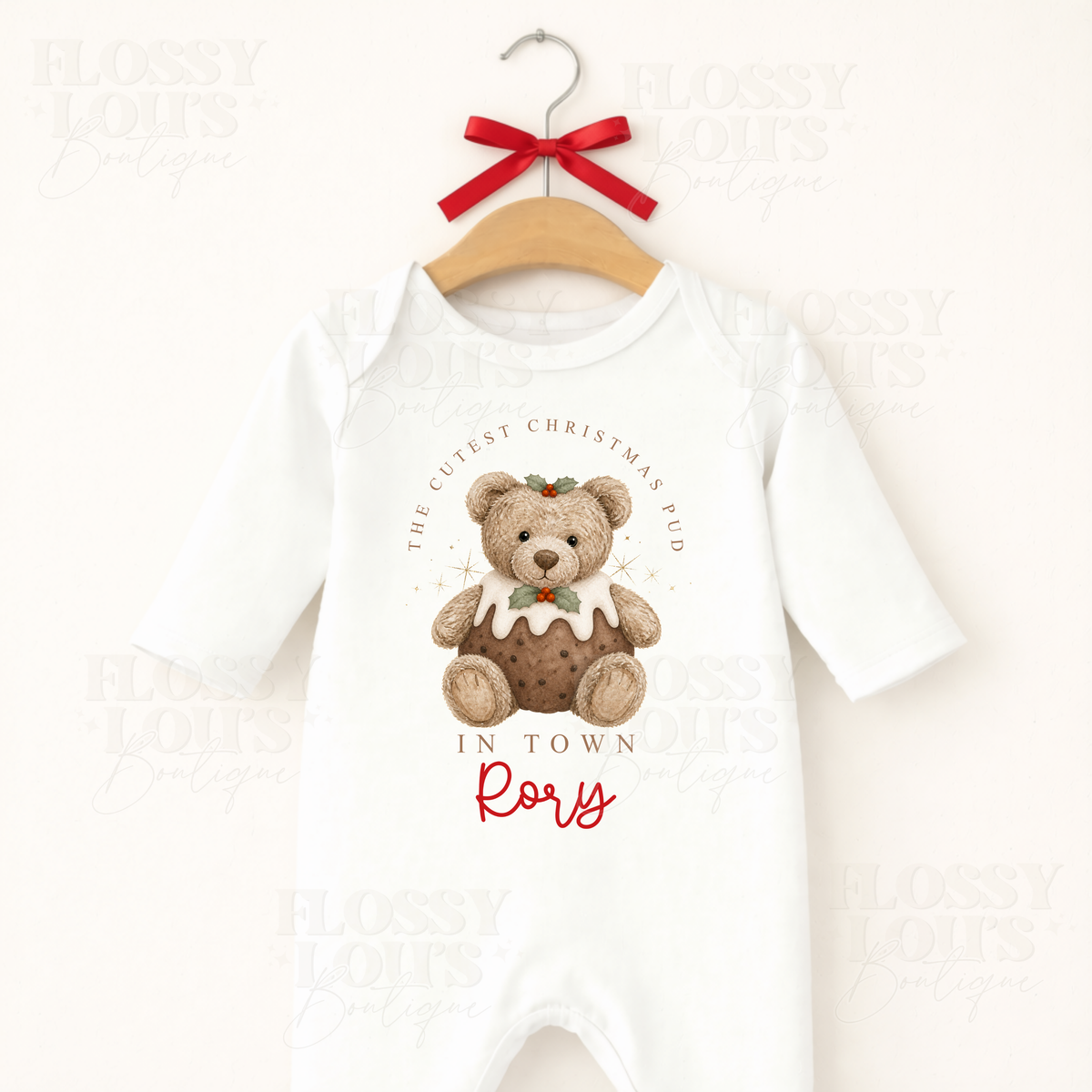 Christmas - Romper - Pudding Bear