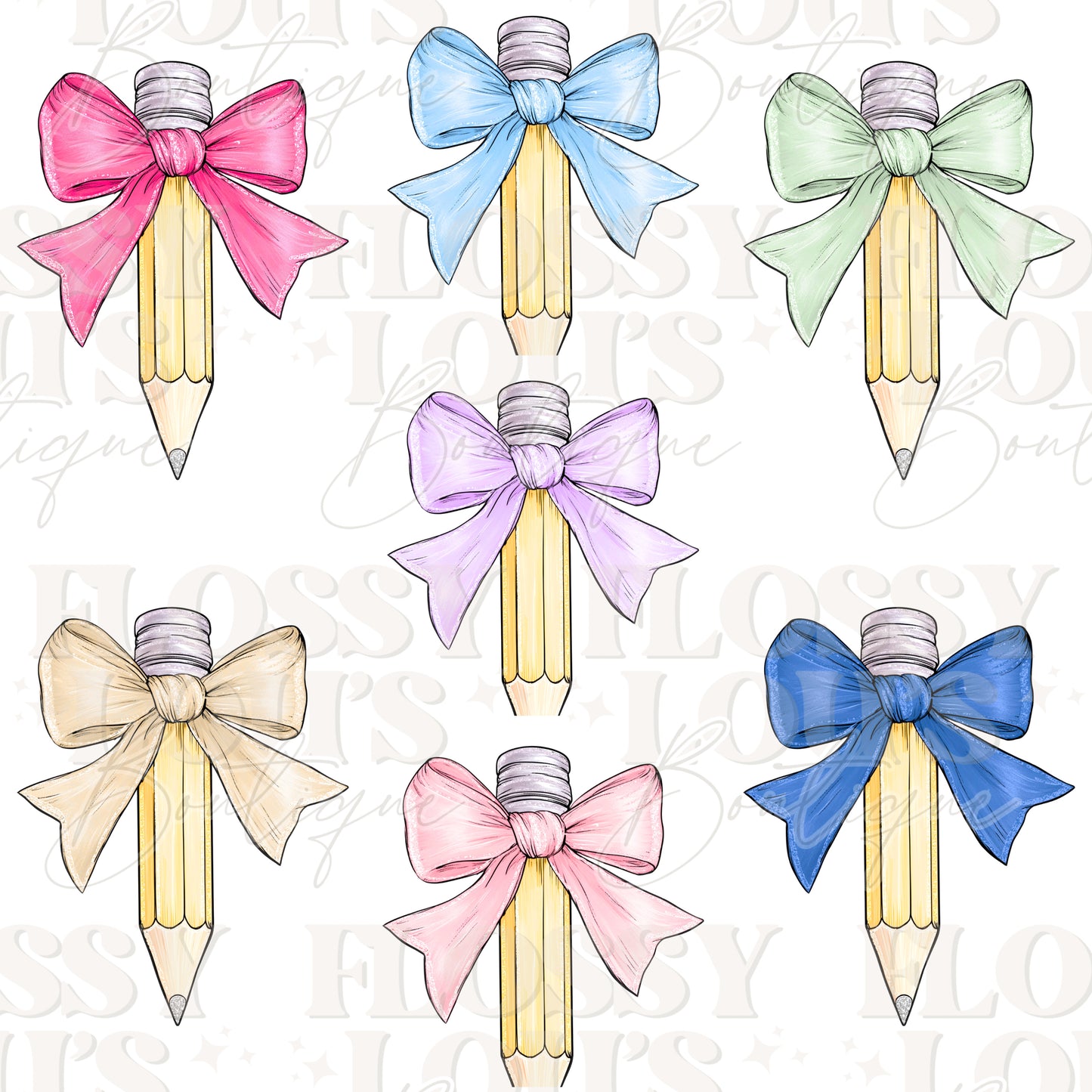 Bow Pencil Keyring