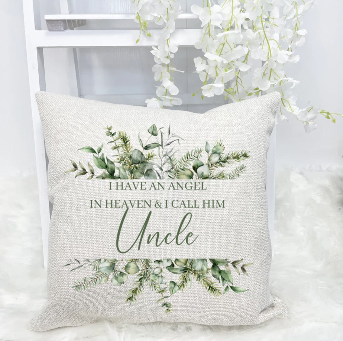 Angel in Heaven Cushion Cover - Male