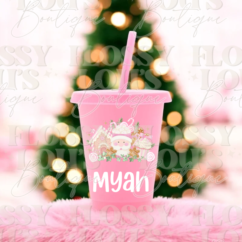 Christmas Cold Cup- Santa Bakery