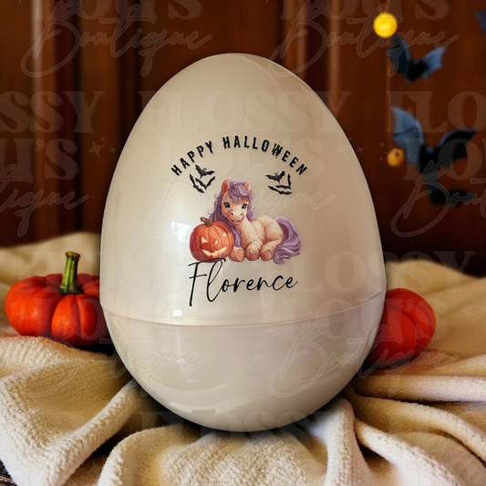 Happy Halloween Giant Egg- Pony