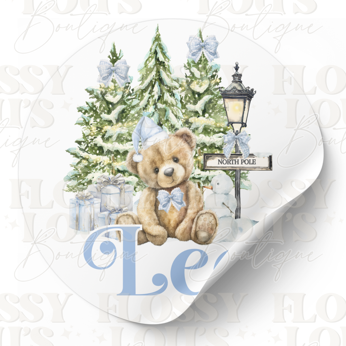 Christmas - Sticker - North Pole Lane