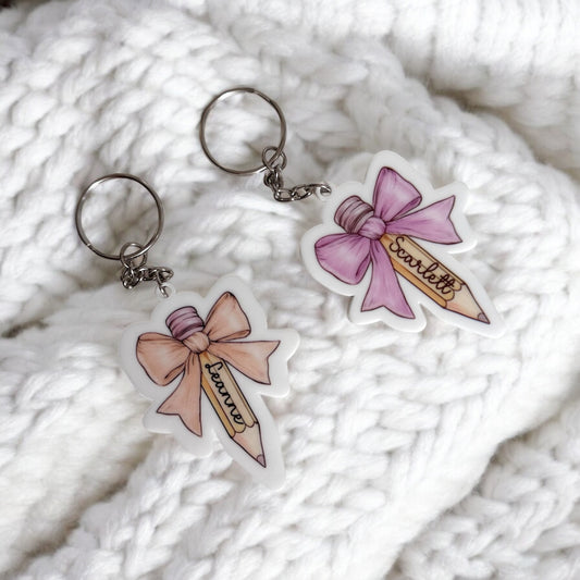Bow Pencil Keyring