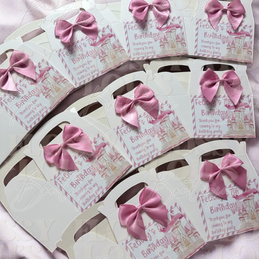 Pack of 10 - Princess Party Boxes