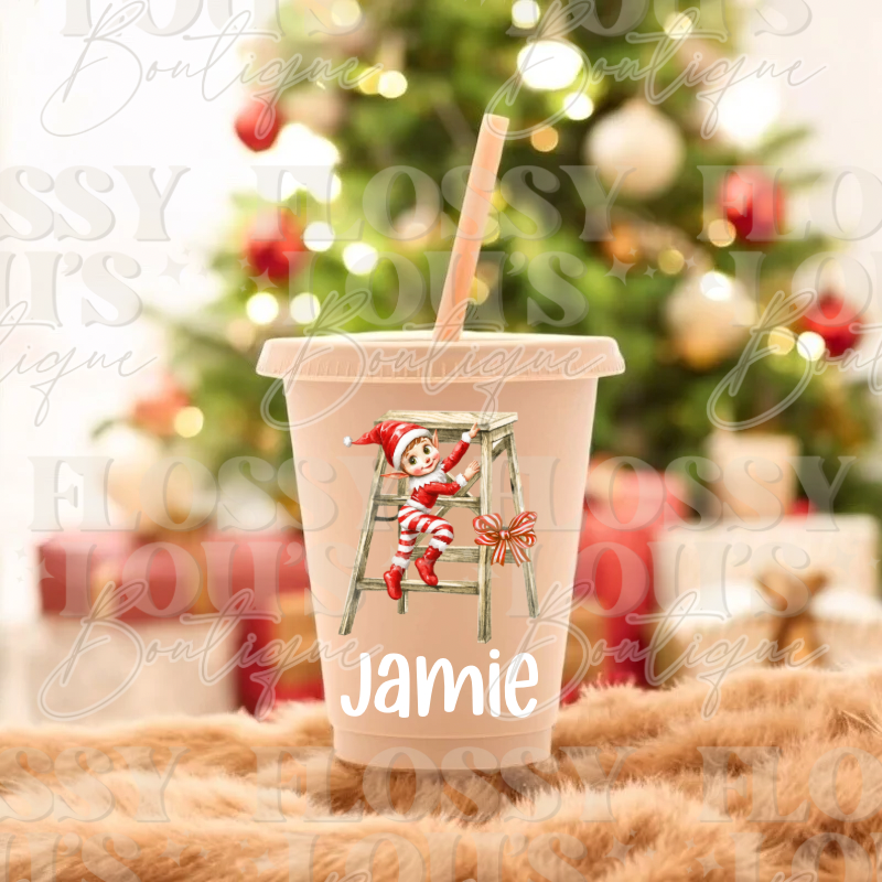 Christmas Cold Cup- Elf