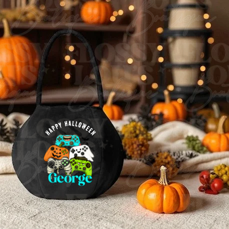 Pumpkin Trick or Treat Bags