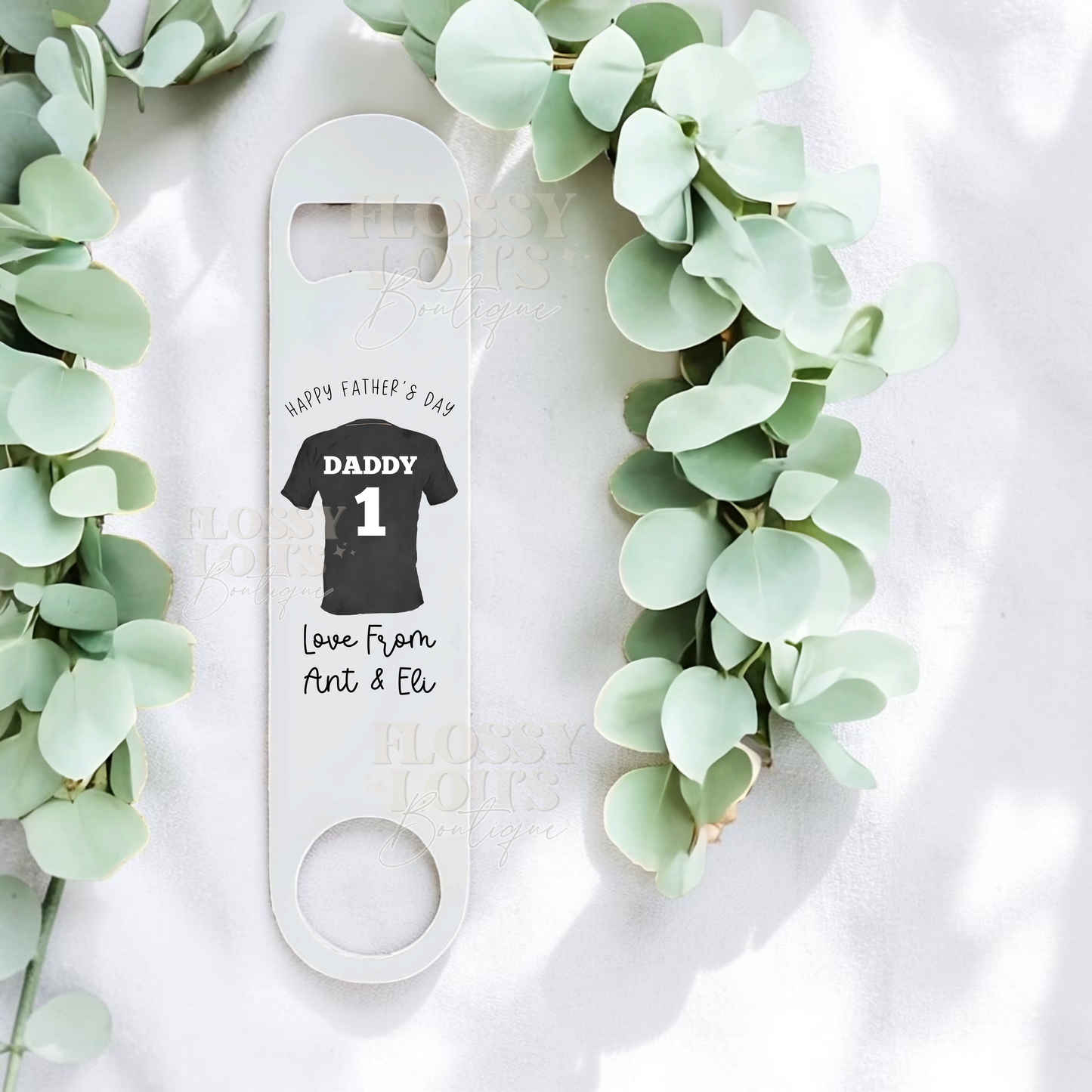 Father’s Day - Bottle Opener - Football T-Shirt