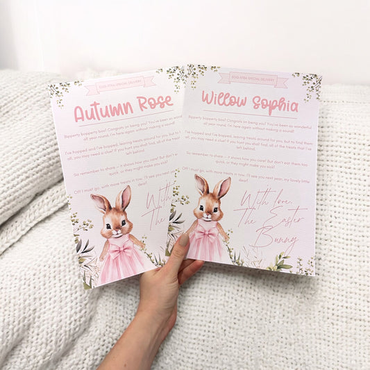 Pink Easter Certificate