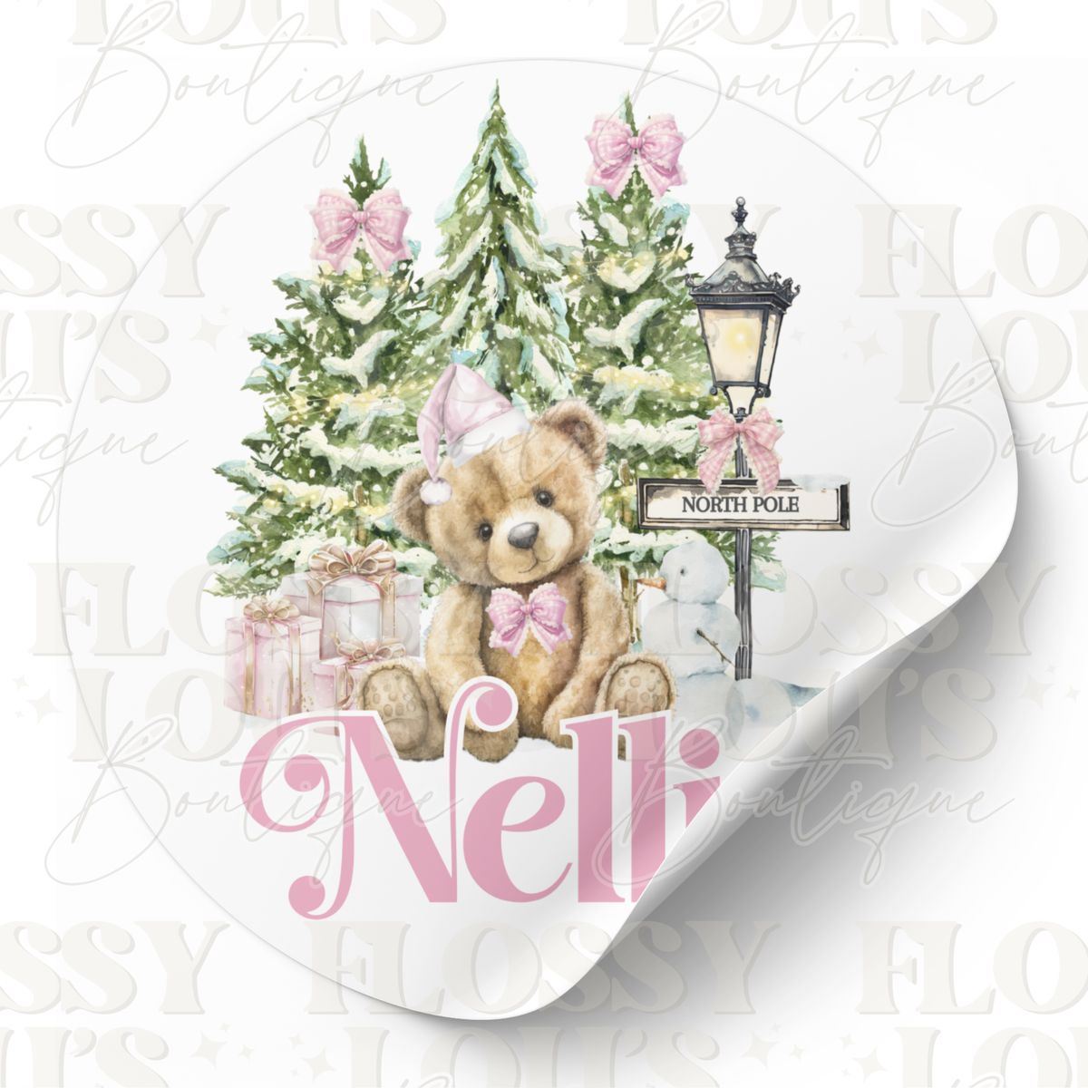 Christmas - Sticker - North Pole Lane