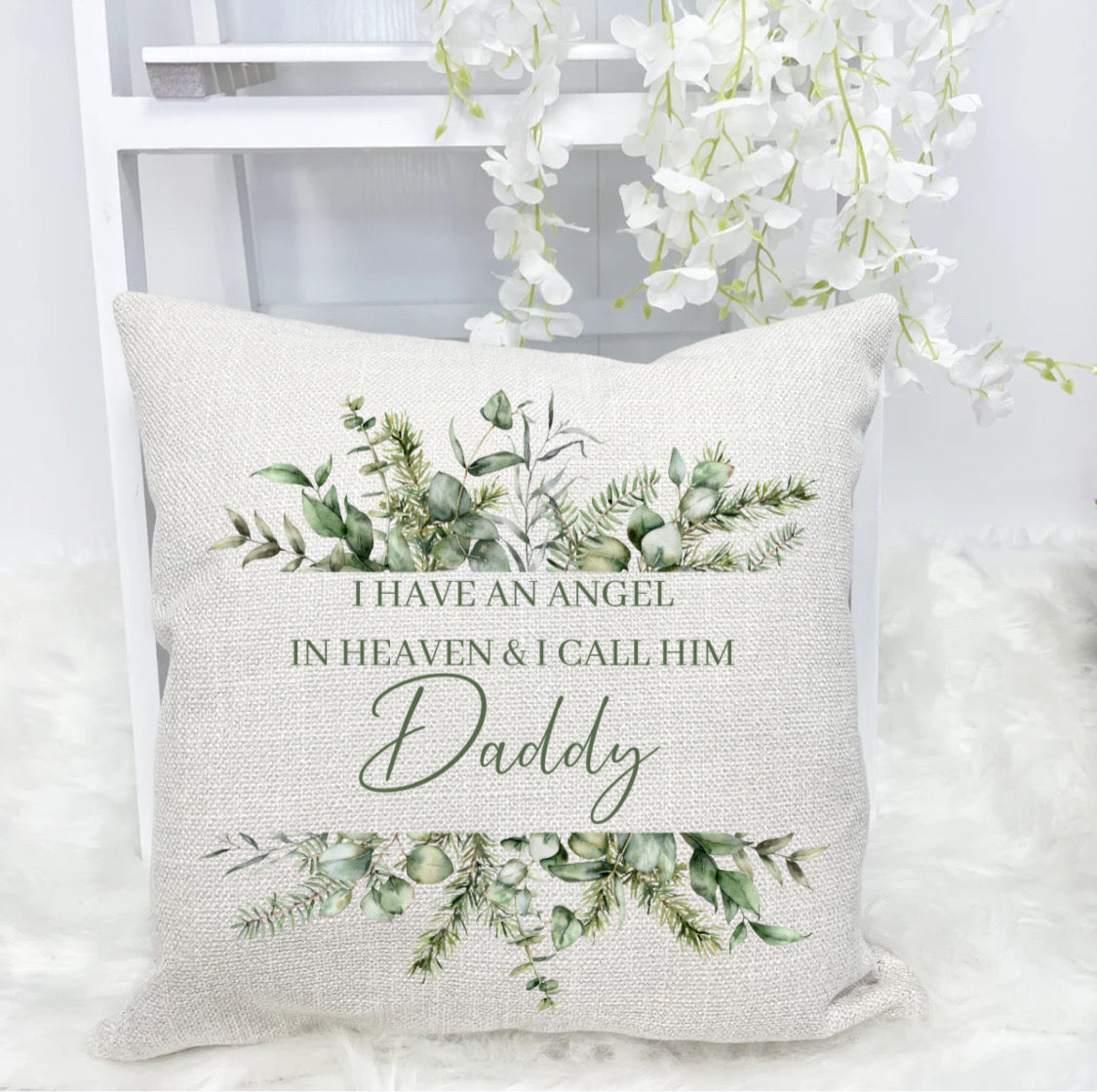 Angel in Heaven Cushion Cover - Male