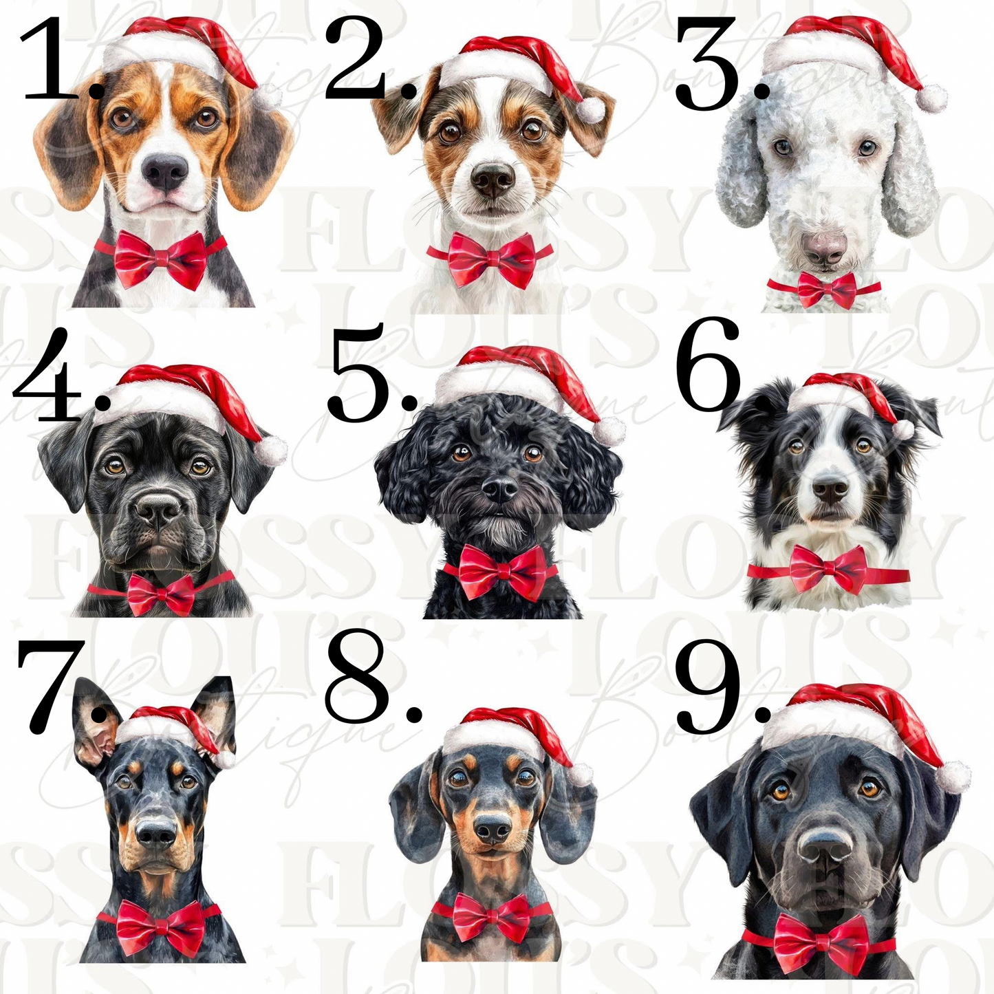 Christmas Dog Sack