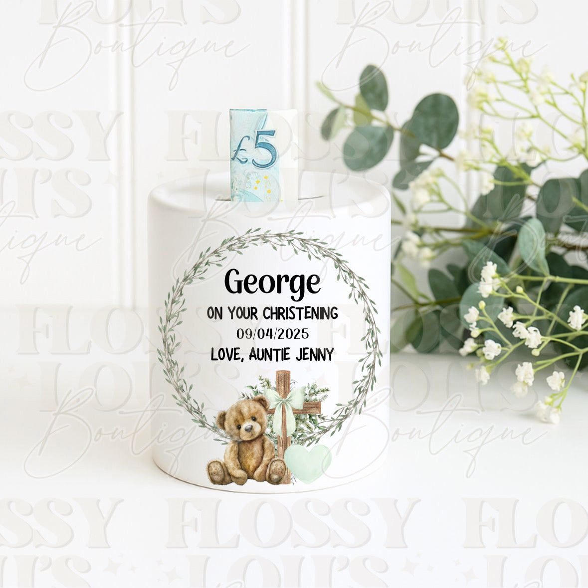 Christening Money Pot