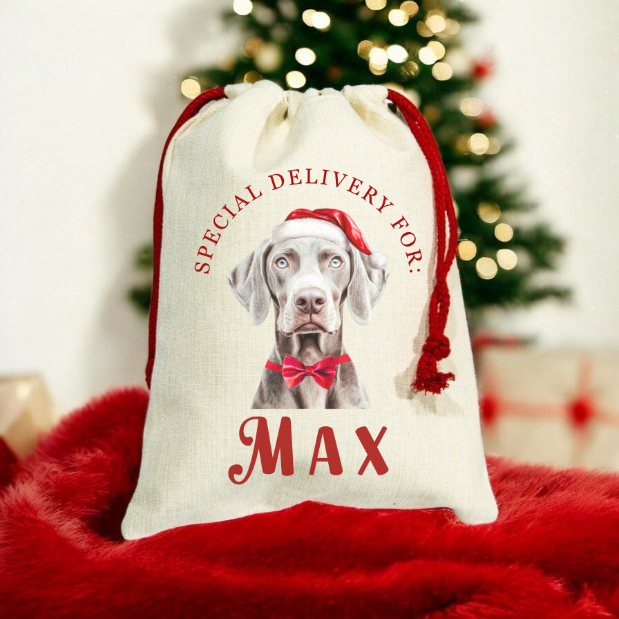 Christmas Dog Sack