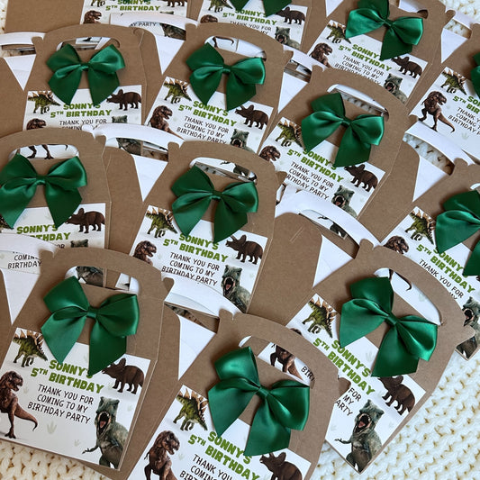 Pack of 10 - Dinosaur Party Boxes