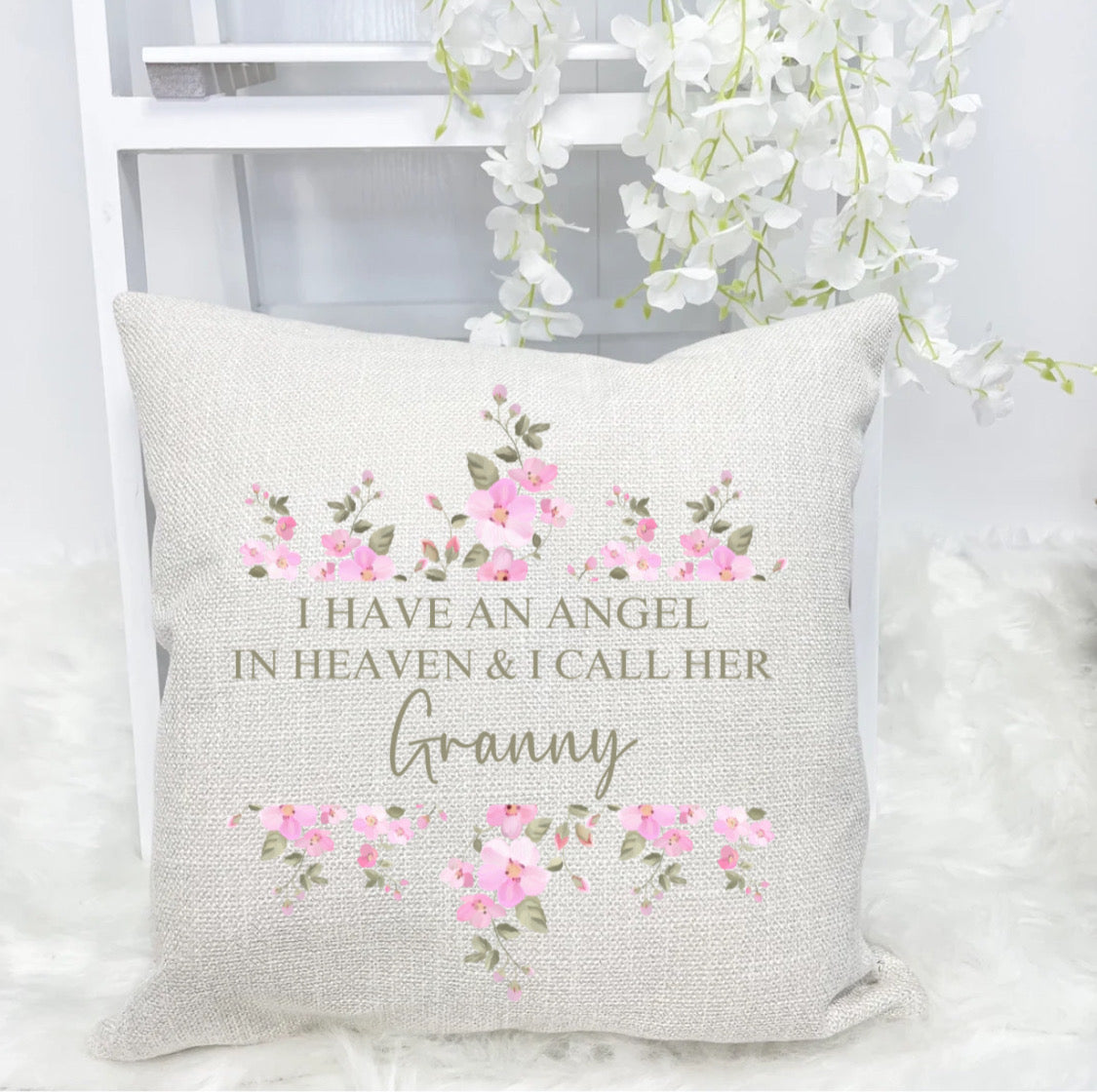 Angel in Heaven Cushion Cover - Female