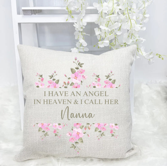 Angel in Heaven Cushion Cover - Female