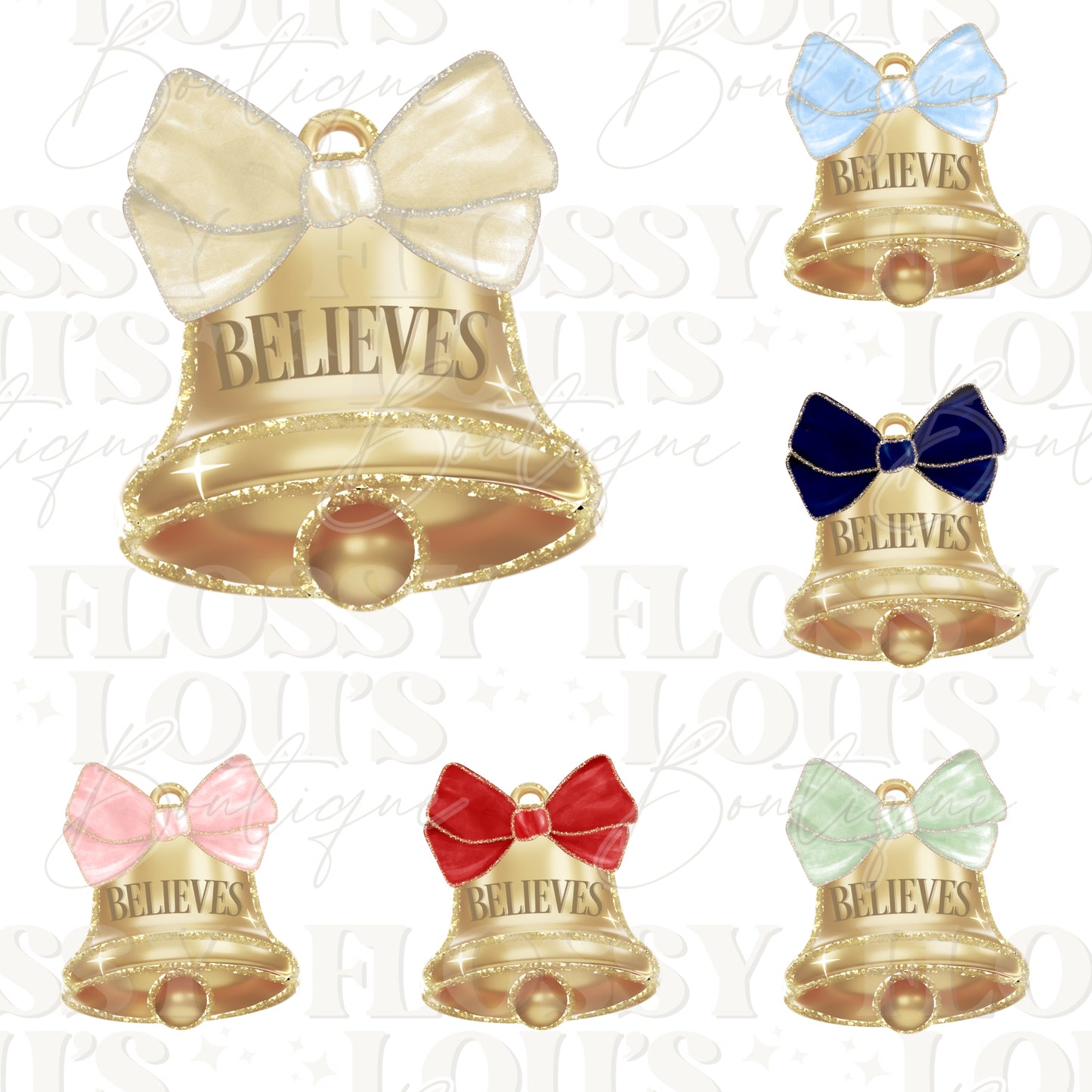 Believe Bell Tree Decoration