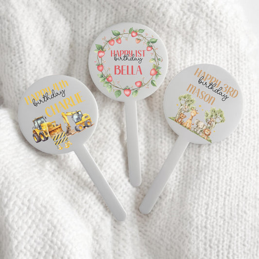 Birthday Cake Toppers