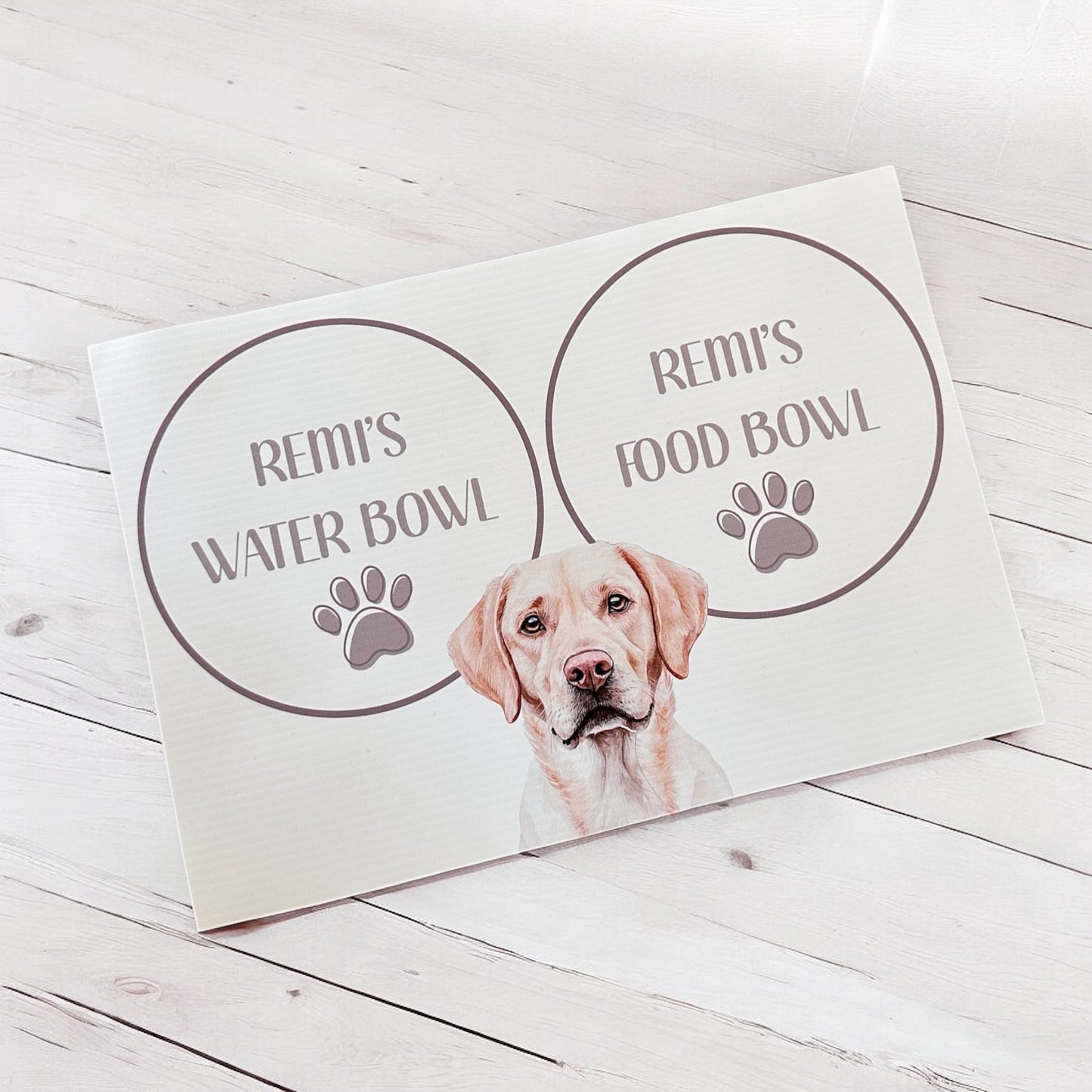 Dog Bowl Placemats