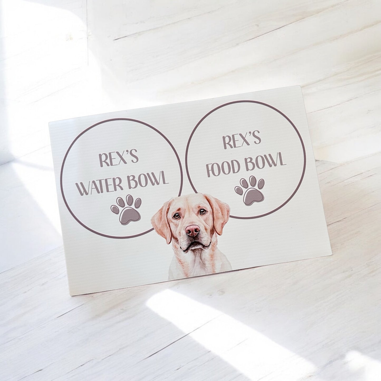 Dog Bowl Placemats