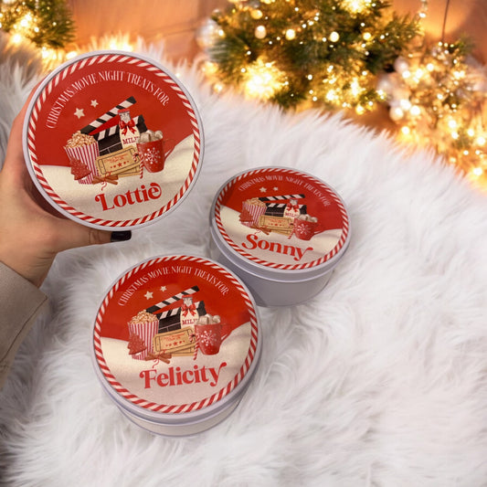 Christmas Round Tin