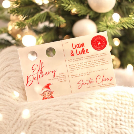 Elf Postcard