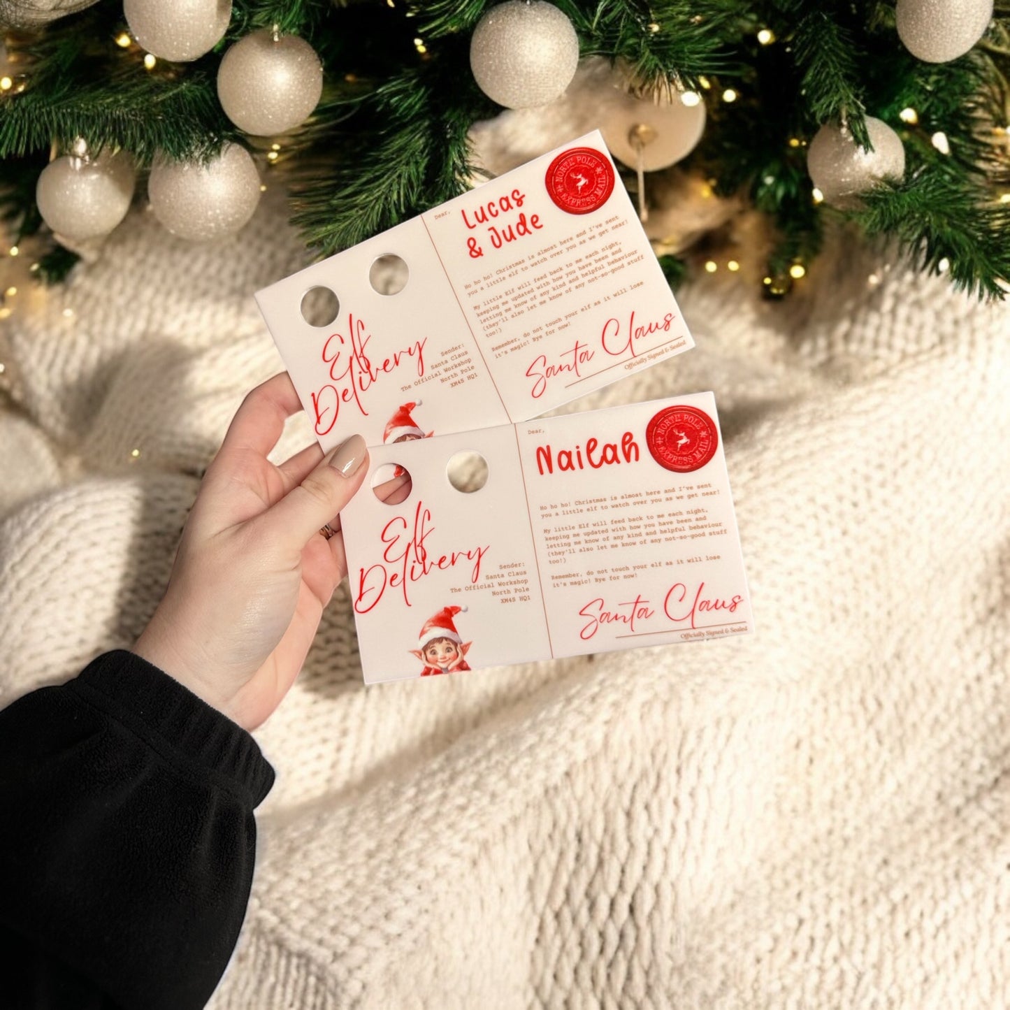 Elf Postcard
