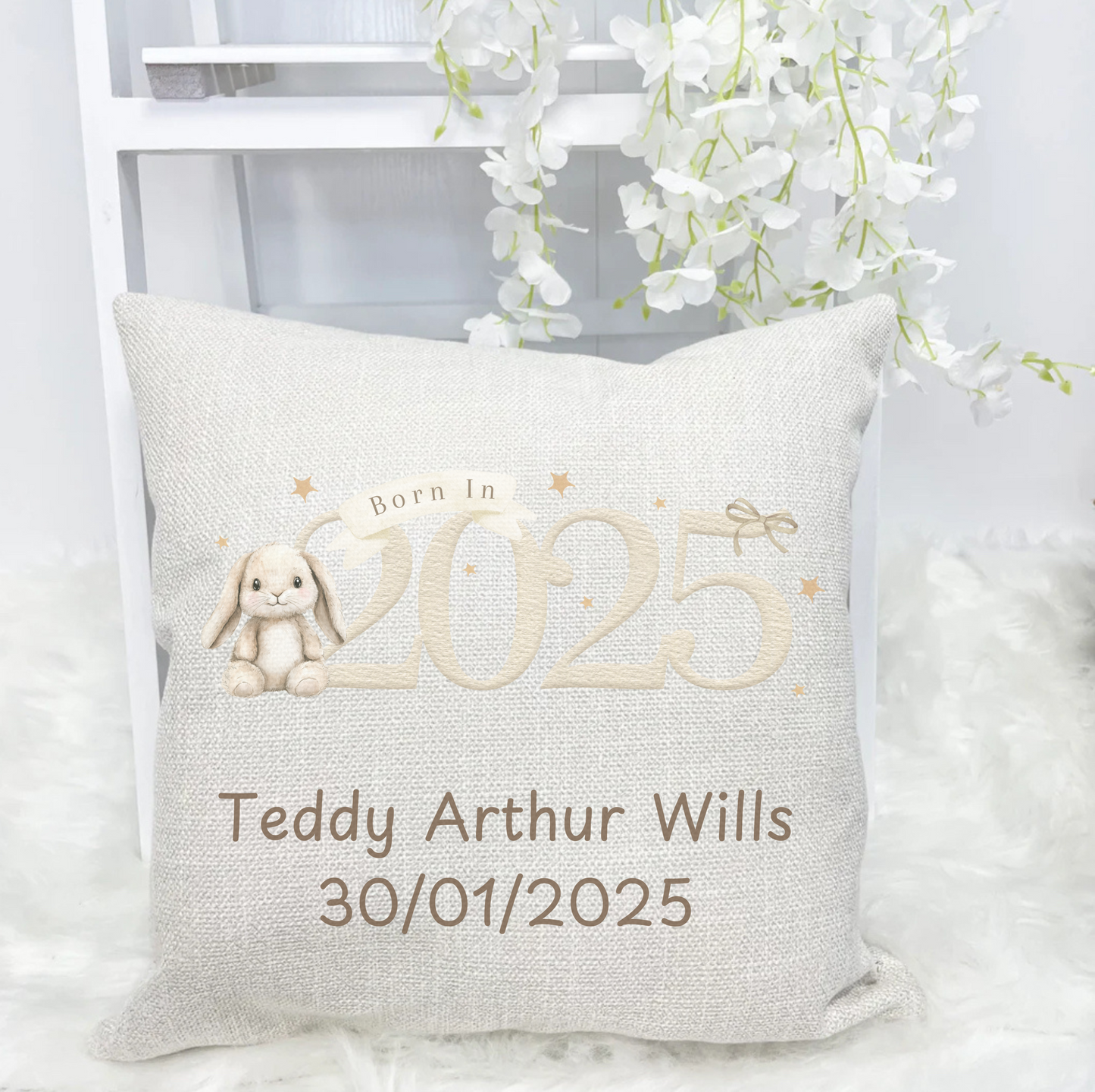 Born in 2025 Cushion Cover