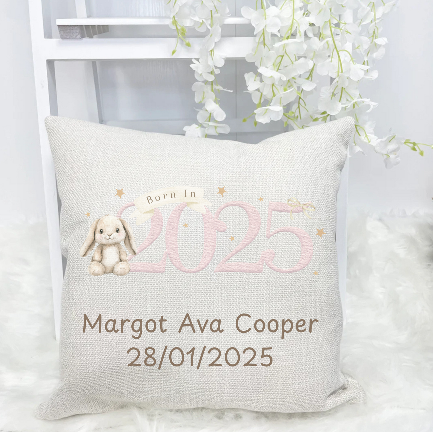 Born in 2025 Cushion Cover