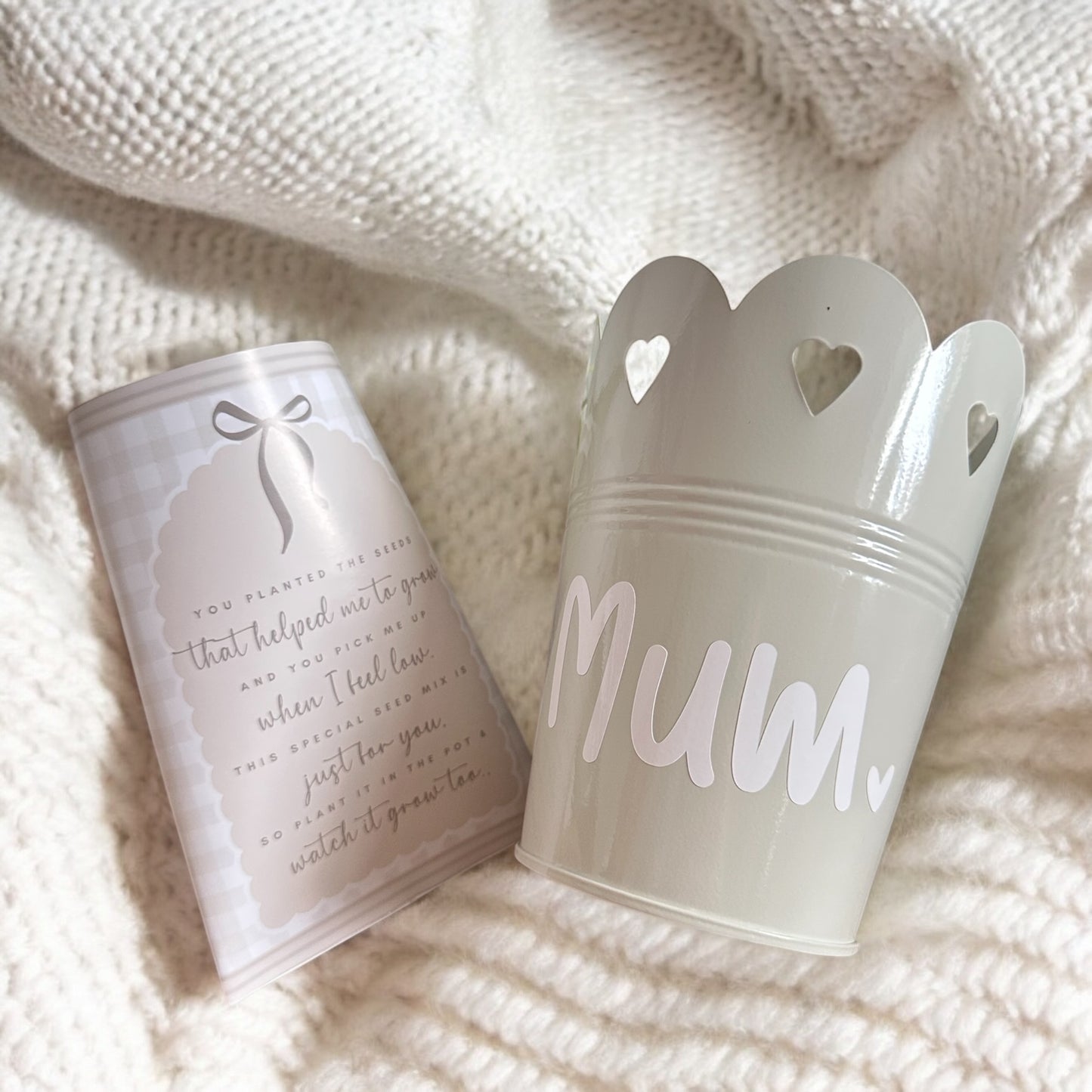 Plant Pot & Seed Packet
