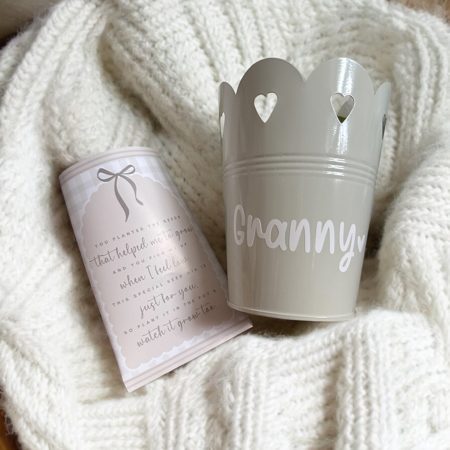 Plant Pot & Seed Packet