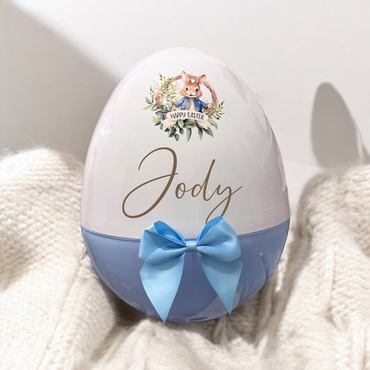 White & Blue Jumbo Egg