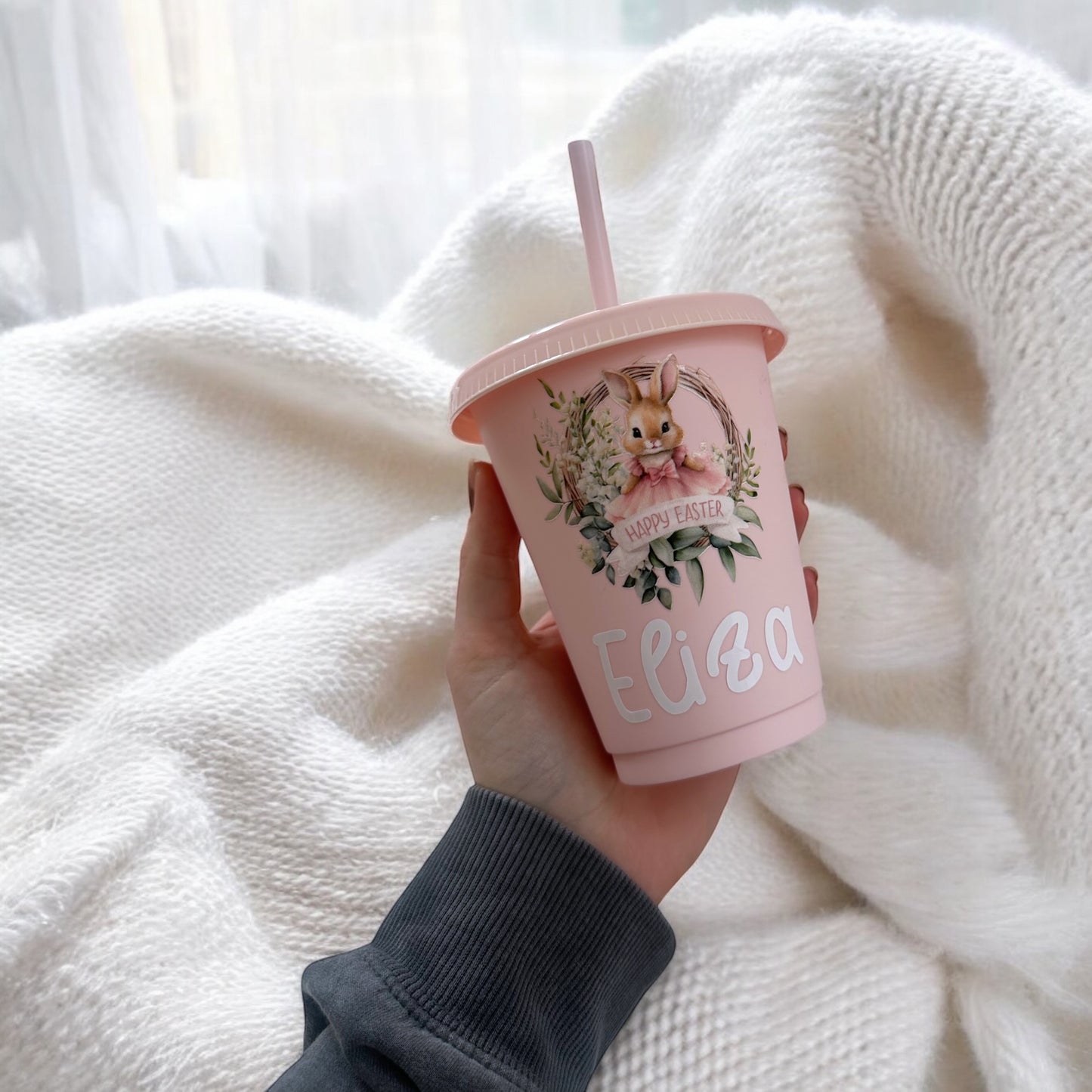 Easter Cup- Pink 16oz