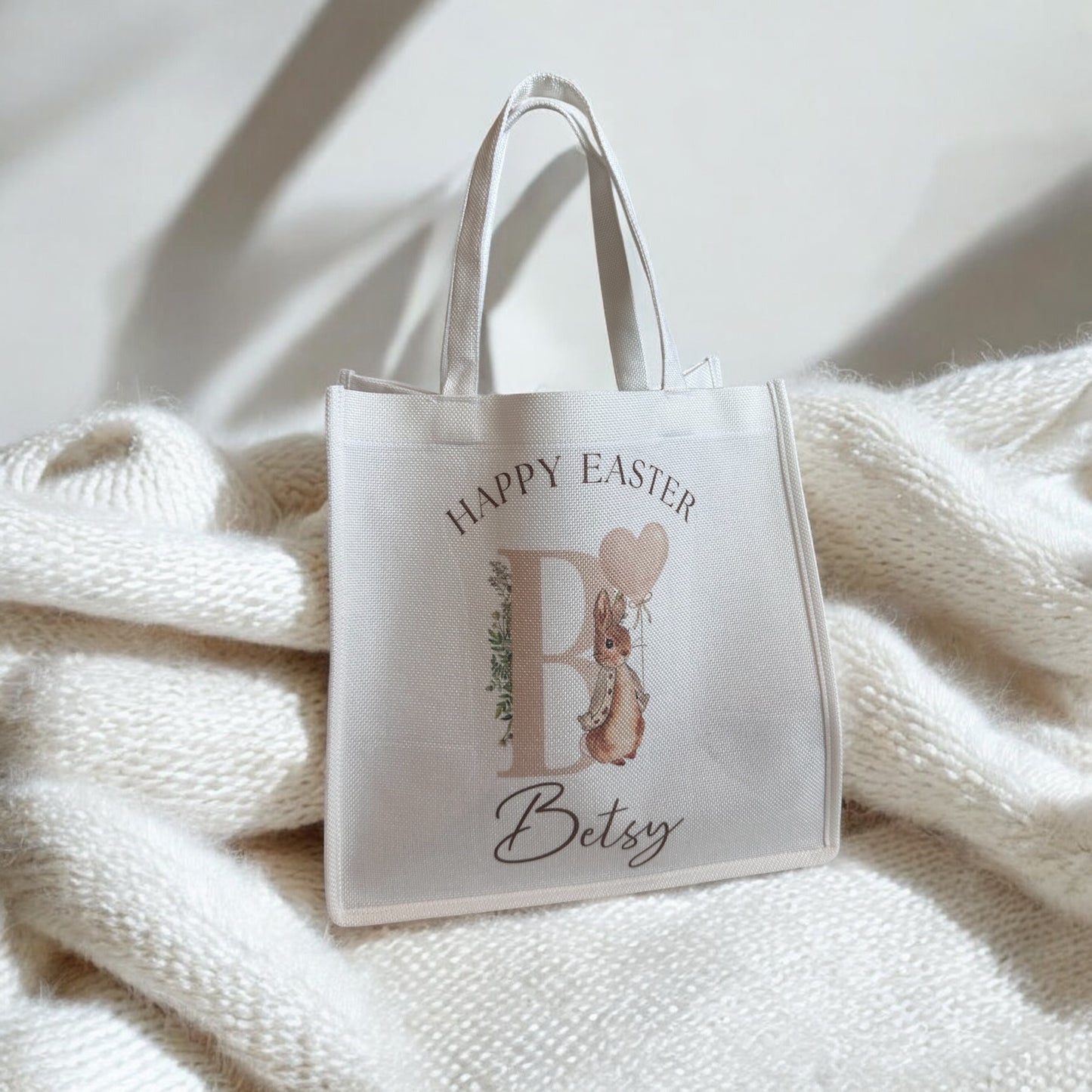 Easter Bag - Bunny & Balloon Design