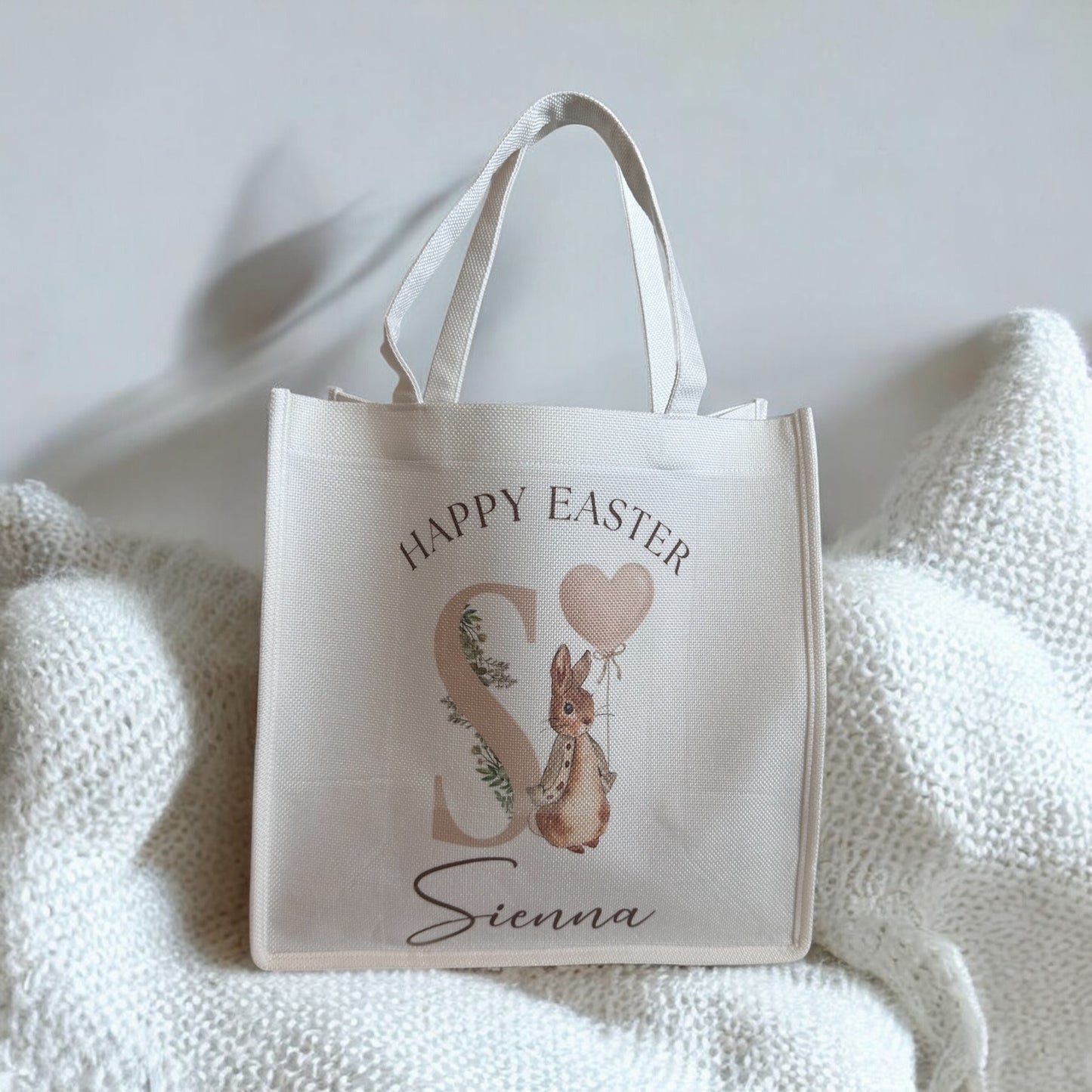 Easter Bag - Bunny & Balloon Design