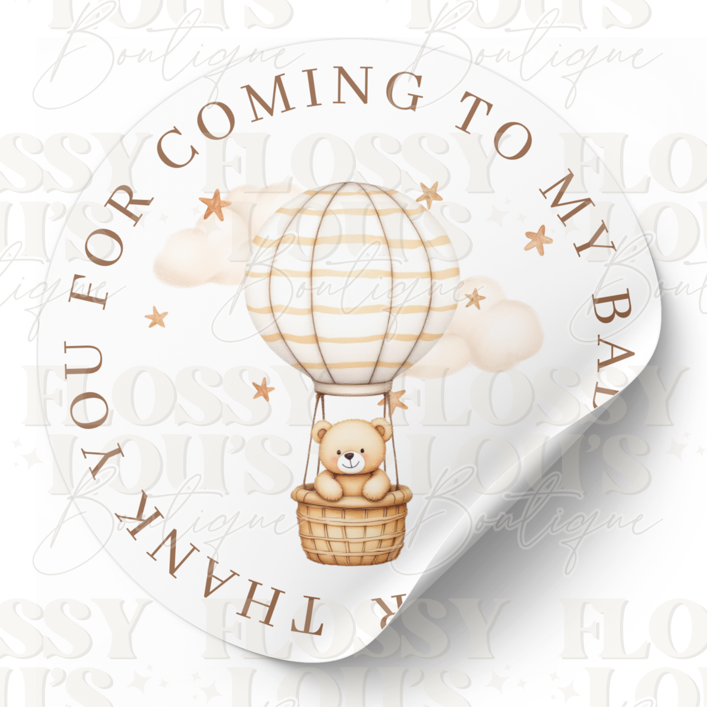 Baby Shower Stickers