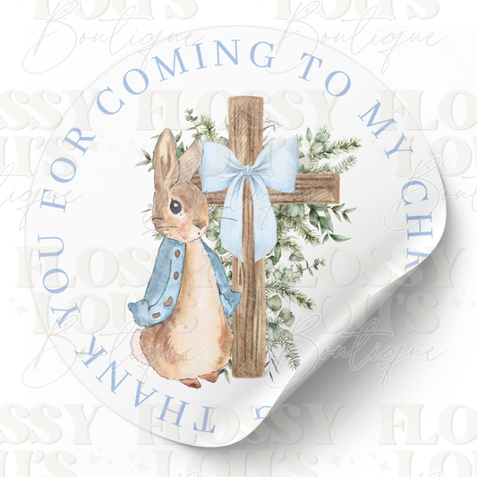 Christening Stickers