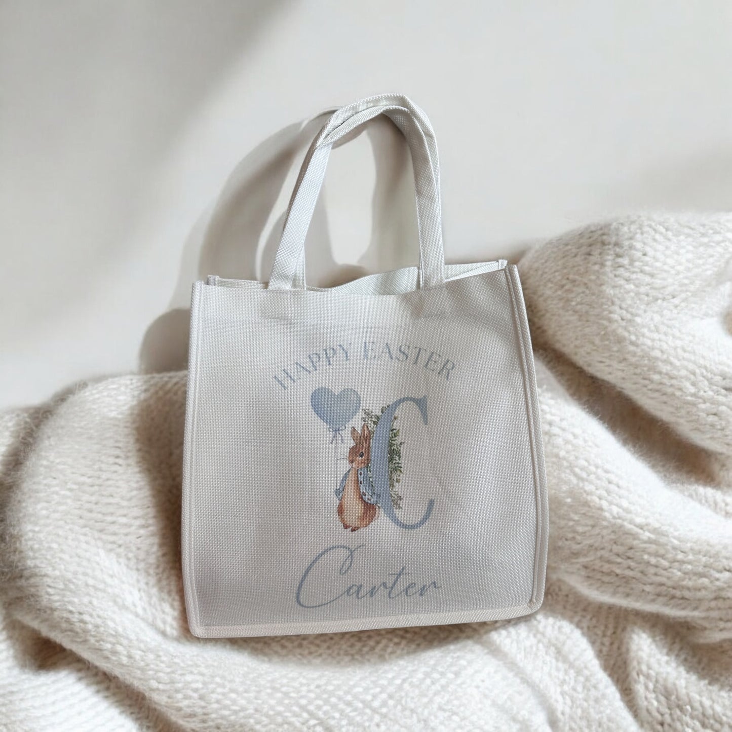 Easter Bag - Bunny & Balloon Design