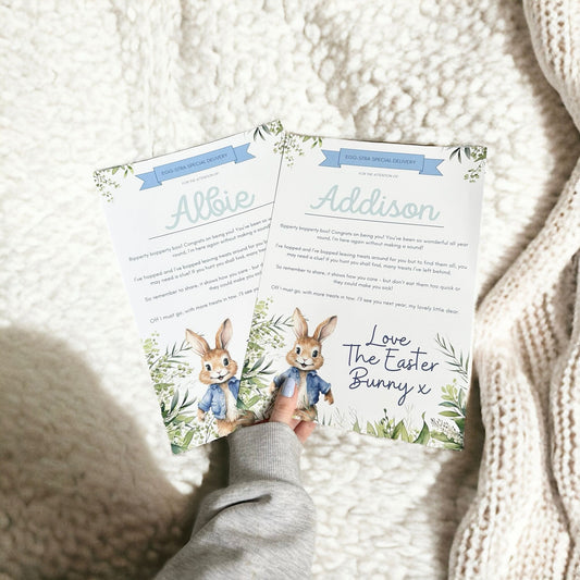 Blue Easter Certificate